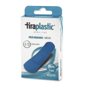 Curitas Tiraplastic Pack Azul Detectable